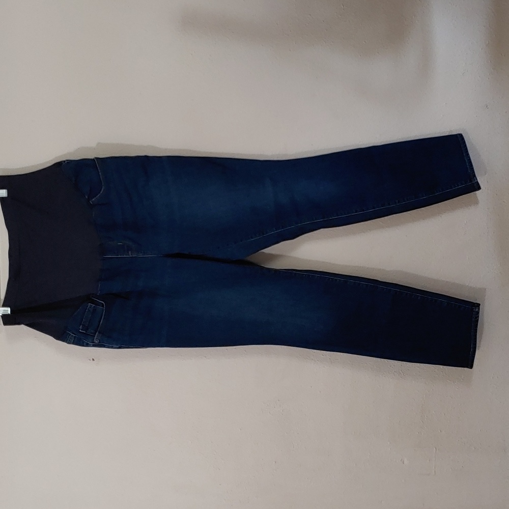 Old Navy Women's Size 18 Long Maternity Skinny Jeans with Stretch Tummy Panel